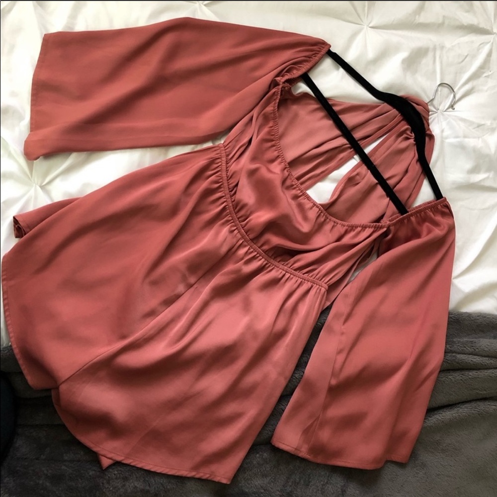 DUSTY ROSE ROMPER - Picture 2 of 3